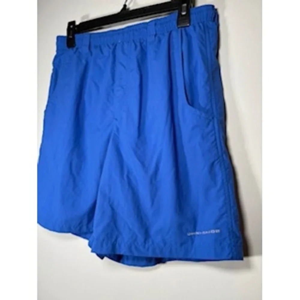 Columbia PFG Shorts Size Small Blue Omni-Shade Swim Trunks‎ Fishing Gorpcore